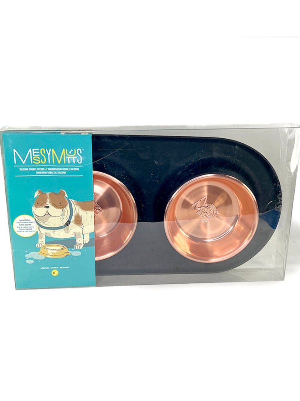 Messy Mutts Silicone Double Bowl Set